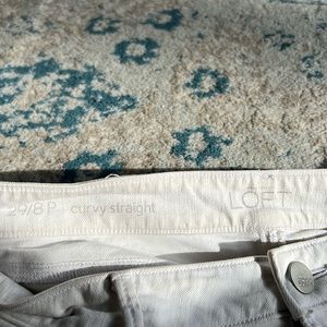 Loft curvy straight petite